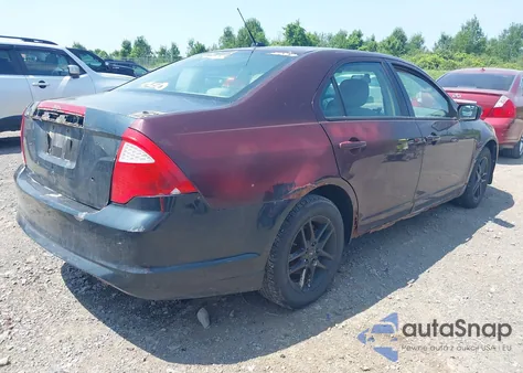 2011 Ford Fusion S from USA, damaged, VIN 3FAHP0GA8BR265268